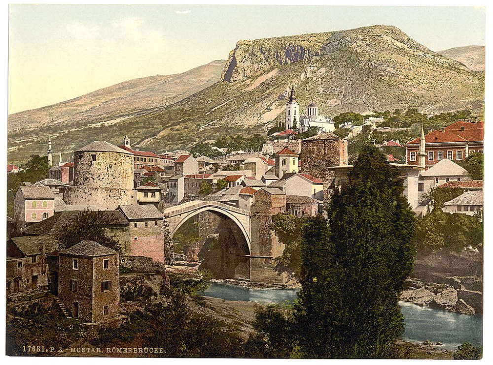 crkva Svete Trojice u Mostaru - stara fotografija