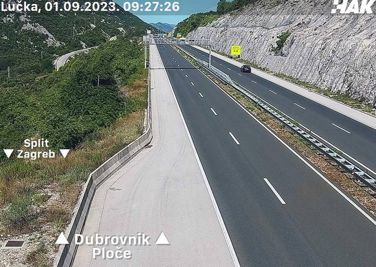 web kamere HAK - most Lučka Ploče